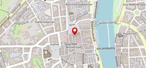 Maastricht sur la carte