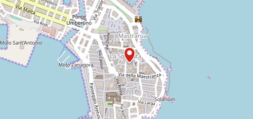 Macallè Sicilian Bistrot Ristorante in Ortigia Siracusa на карте