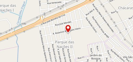 Macedo Pizzaria no mapa