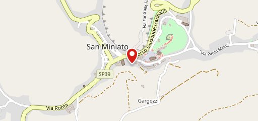 Macelleria Falaschi San Miniato sur la carte