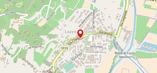 Tolin macelleria con cucina sulla mappa