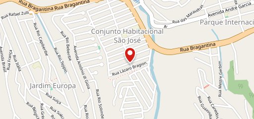 Madiné Hamburgueria no mapa