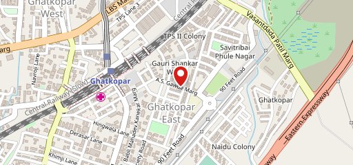 Madras Talkies Ghatkopar East on map