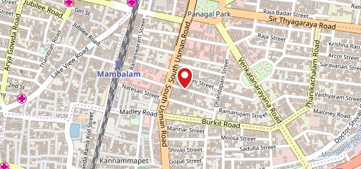 Madurai Famous Jigarthanda on map