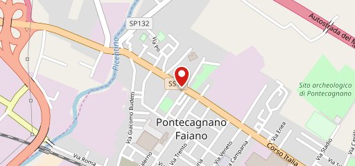 Mael cafe Pontecagnano sulla mappa