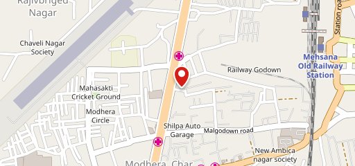 Maganlal Bhakhri Shak Wala, Gayatri Restaurant on map