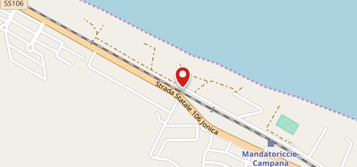 Ristorante Magic Beach sulla mappa