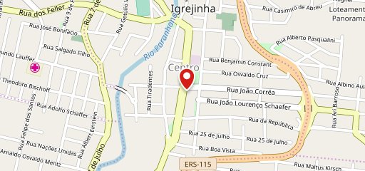 Magnata Pizzaria no mapa