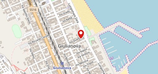 Gelateria Magrini Giulianova sur la carte