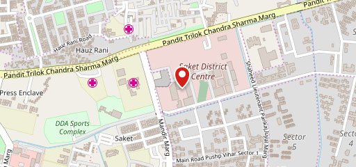 Mahabelly Saket on map