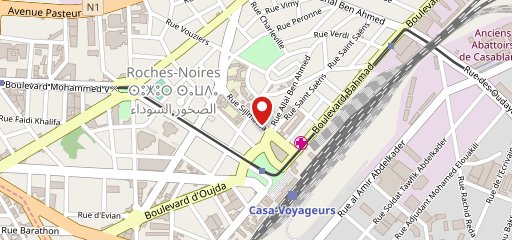 Mahboub sur la carte