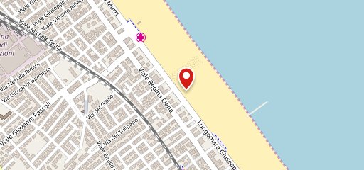 Maina Beach Restaurant sur la carte