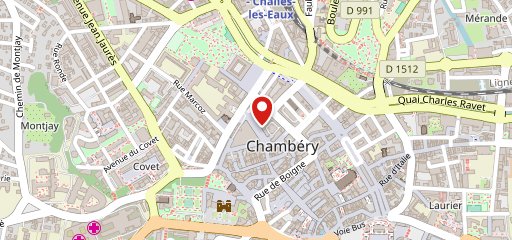 Maison Chanvillard sur la carte