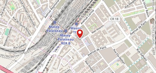 Boulangerie Maison Chopin Massy Gare TGV sur la carte