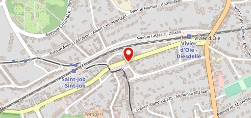 Maison Dandoy - Saint-Job sur la carte