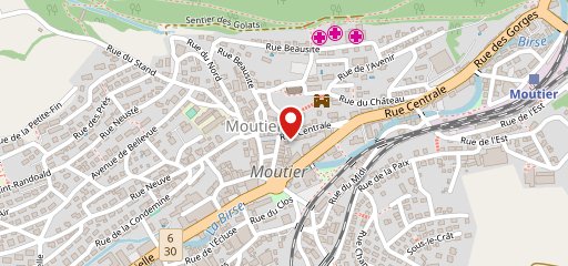 Maison des Brochettes-Moutier sulla mappa