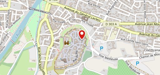 Maison du Cassoulet sur la carte