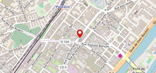 Maison Marnay Puteaux sur la carte