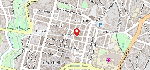 Maison Merling la Rochelle sur la carte