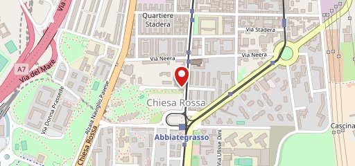 Maison Milano sur la carte