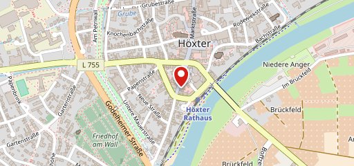 Maison Restaurant Höxter sur la carte