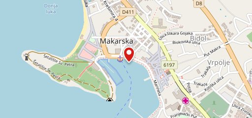 Makarski Jadran sulla mappa