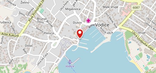 Makina Vodice sur la carte