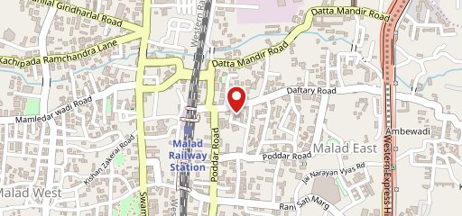 Malad East Khau Galli on map