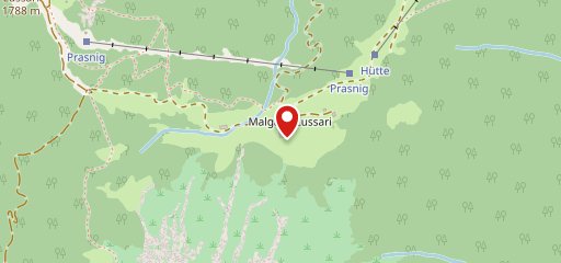 Malga Lussari/Višarska planina sulla mappa