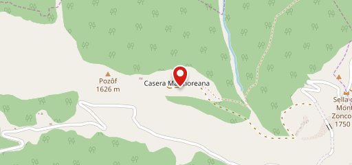 Agriturismo Gortani Malga Pozof Zoncolan sulla mappa