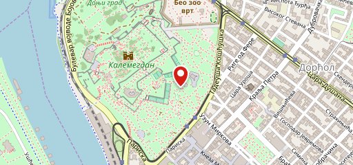 Kahvana Mali Kalemegdan sur la carte