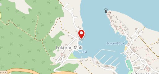 Mali Lukoran sulla mappa