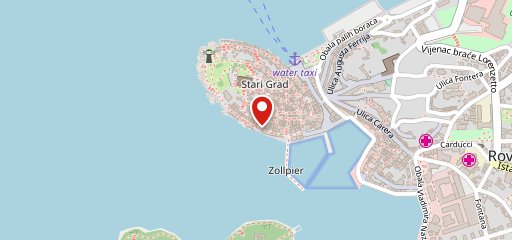 Rovinj Mali Raj sulla mappa