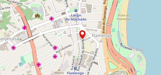 Maloca Rio no mapa