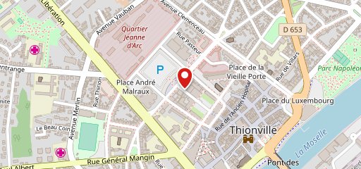 Mamanoi Thionville sur la carte