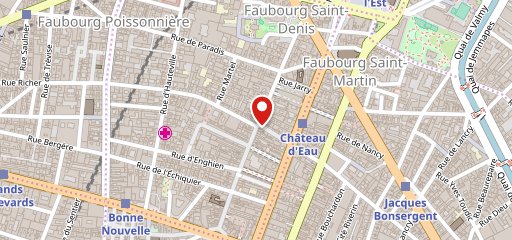 Mamie Faubourg Saint Denis sur la carte