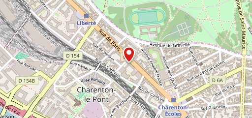 Mamishe Charenton sur la carte