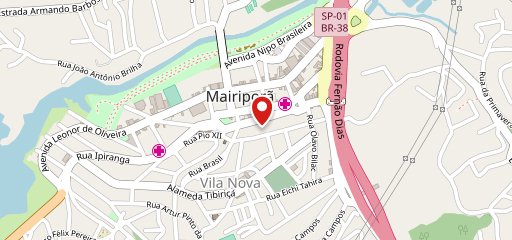 Maná Bistrô no mapa