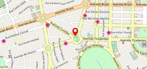 Mana Poke Zona 4: Restaurante, Comida Havaiana, Delivery em Maringá PR no mapa