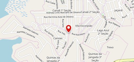 M&J Lanches no mapa