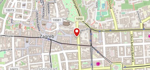 Mandjare fine food Zagreb sulla mappa