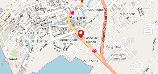 Mang Inasal SM Center Angono on map