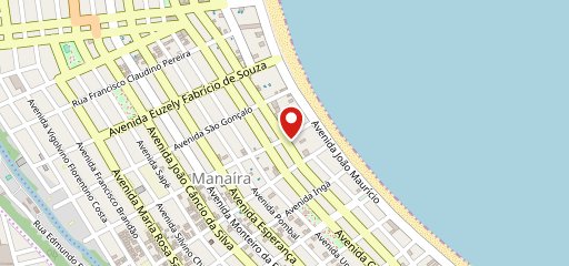 Restaurante Mangai - Manaíra no mapa