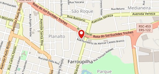 Restaurante Família Strapazzon no mapa