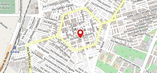 Mangiunizzu Pizzeria Avola sulla mappa