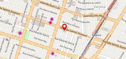 Restaurante Mangue Azul no mapa