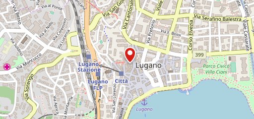 Manor Restaurant Lugano-Centro sulla mappa