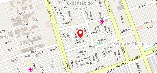 Mano's Pizza no mapa