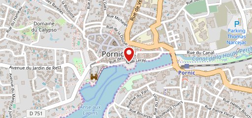 Maoa Pornic sur la carte