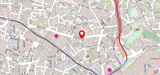 מאפיית ארוטשס ירושלים sur la carte